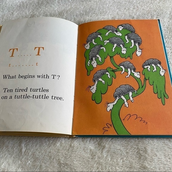 𝅺vintage Dr Seuss’s ABC hardcover 1963​​​​​ - Picture 2 of 5